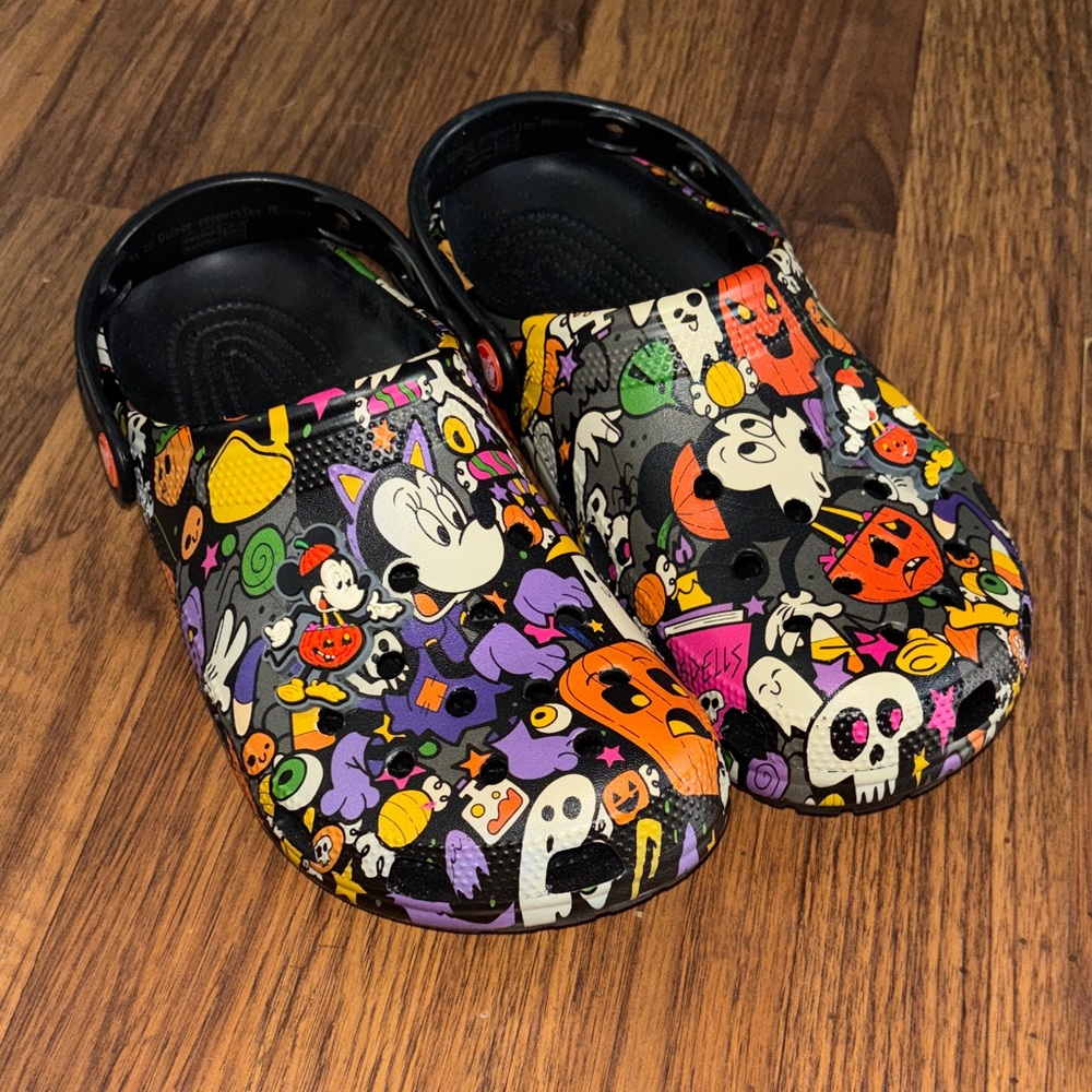 Disney halloween crocs